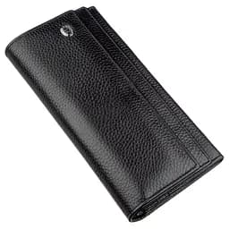 Женский кожаный кошелек-визитница ST Leather 10х18.5 см acs0014726