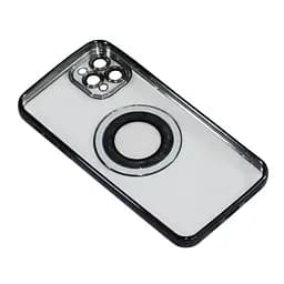 Магнітний чохол XON PhoneCase Magnetic для iPhone 11 Pro Max (PCMC1111400B 8000) Чорний/Прозорий - мініатюра 2