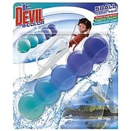 Туалетные шарики Dr.Devil Полярная Вода, 35 г