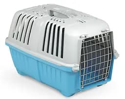 Переноска для тварин 48x31.5x33 см MPS PRATIKO 1 BLUE (двері металеві)