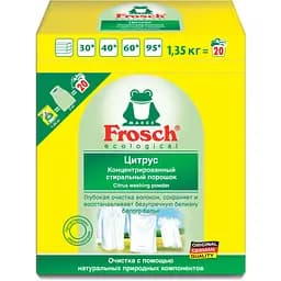 Стиральный порошок Frosch Citrus с отбеливателем 1.35 кг