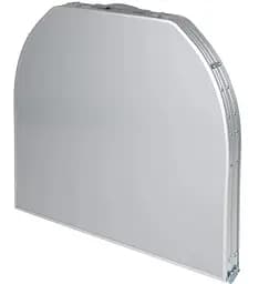 Стіл Bo-Camp Premium Oval 120x80 cm Grey (1404420) - мініатюра 3