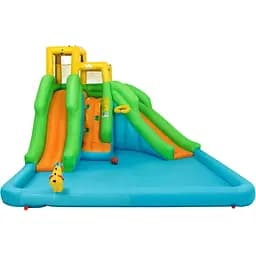 Надувной аквапарк Costway Merlin с двумя горками (без вентилятора)