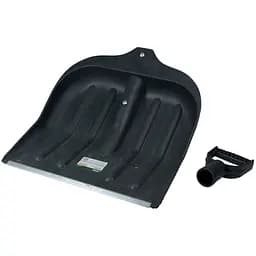 Лопата для уборки снега Grad пластиковая с алюминиевой планкой 440×460×10мм (5049415)