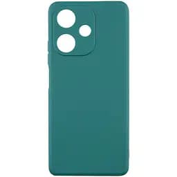 Силиконовый чехол Candy Full Camera для Infinix Hot 30 Play Зеленый / Green