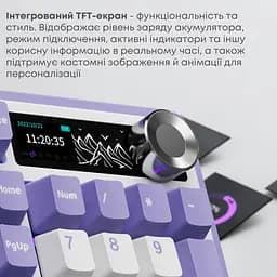 Клавіатура Ajazz AK980 V2 Gift Switch V2 Wireless/Bluetooth/USB UA White/Blue (AK980-V2-G-PWB) - мініатюра 10