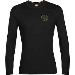 Термокофта Icebreaker 200 Oasis LS Crewe Alps 3D Men Black S (1052-IB0 A56 KG001 S)