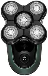 Remington Бритва електр. роторна RX7 ULTIMATE, бритв.головок-5, Li-Ion, сух.+волог., тример, чорно-зелений - мініатюра 2