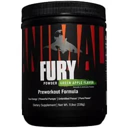 Передтренувальний комплекс Universal Nutrition Animal Fury Зелене яблуко 338 г