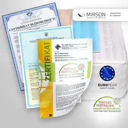 Наматрацник MirSon №1523 Julia Тенсель 120x190 см (2200010344356) - мініатюра 6