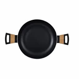 Каструля з кришкою Bergner Earth black 28 см 6 л (BG-32037-BK)