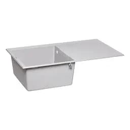 Кухонна мийка Lidz 860x500/240 GRA-09 (LIDZGRA09860500240) - мініатюра 4