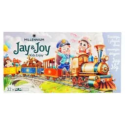 Уцінка. Шоколад Millennium Jay&Joy молочний з молочною начинкою 360 г