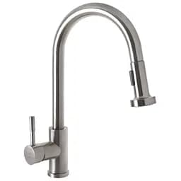 Змішувач для кухні з висувним виливом Zerix LR76005-1 LL1200 Нержавіюча сталь