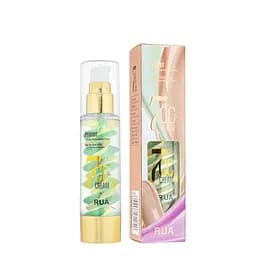База під макіяж двоколірна RUA 7 CC-cream Concealer Replenishment Primer 6004, 01 Ivory & Mint Green/Слонова кістка - Зелена