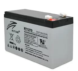 Аккумуляторная батарея AGM RITAR RT-1210 12V 7Ah - мініатюра 1