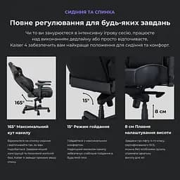 Крісло для геймерів Anda Seat Kaiser 4 Size L Brown (AD12YDDC-L-20-K-PV/C) - мініатюра 6