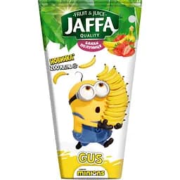 Бананово-полуничний нектар Jaffa Minions 200 мл