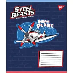 Набір зошитів Yes Steel Beasts А5, 12 аркушів 25 шт. (767710) - мініатюра 2