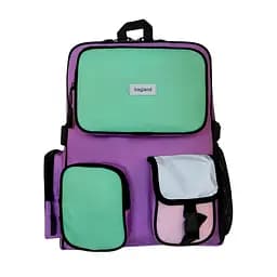 Рюкзак шкільний Bagland Buddy 16 л фіолетово - зелений