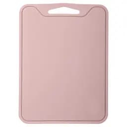 Дошка кухонна силіконова обробна 30х35 см, Kitchen Master Рожевий 86384