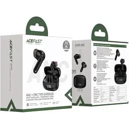 Навушники TWS Acefast W1 black - мініатюра 4