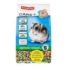 Повноцінний корм Beaphar Care+ Dwarf Hamster супер-преміум класу для хом'яків-джунгариків 250 г (18377) - мініатюра 2