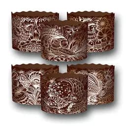 Форми для випічки паски Жар-Птиця 8.5х13 см 50 шт.