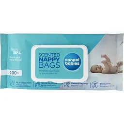 Ароматизовані пакети Canpol babies для використаних підгузників 100 шт. (70/003)
