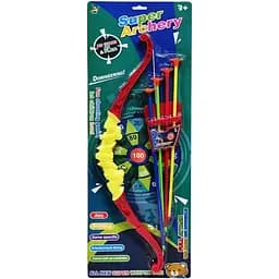 Игровой набор Лук и стрелы Bambi с мишенью Желтый 0776