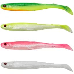 Силікон Savage Gear Slender Scoop Shad 150 мм 17.0g Dark Water Mix (4 шт/уп)