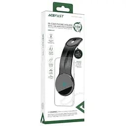 Автотримач з БЗП Acefast D21 Magnetic Wireless Charging 15W Black - мініатюра 2