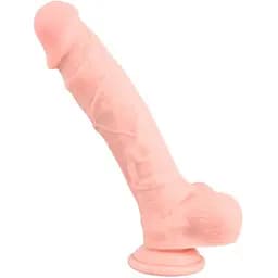 Фалоімітатор Medical Silicone Dildo 24 см тілесний