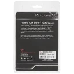 Модуль памятi DDR4 2x16GB/3600 G.Skill Ripjaws V Black (F4-3600C16D-32GVKC) - мініатюра 6