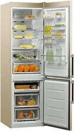 Холодильник Whirlpool 201x59.5х66.3 холодильне відділення 251 л морозильне відділення 97 л 2 двері А+++ NF дисплей зона нульова бронзовий (W9931ABH) - мініатюра 2