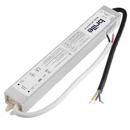 Блок живлення Brille вологозахищений LED dr-30W IP-67 AC 100-240V DC 12V - мініатюра 2