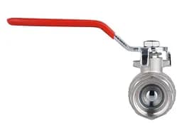 Кран кульовий Thermo Alliance Forte 3/4" ВВ прямий, PN40, важіль SF600W20 - мініатюра 2
