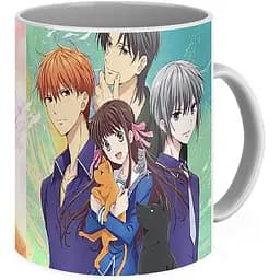 Кружка GeekLand Корзина фруктов Fruits Basket староновый вариант FB 02.06 330 мл белая