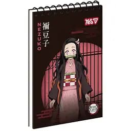 Зошит для записів Yes А7 Demon Slayer: Nezuko 80 аркушів (152518)