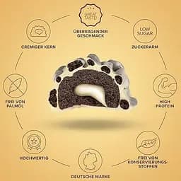 Протеїновий батончик IronMaxx Lava Bar Печиво & крем 40 г - мініатюра 3