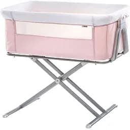 Приставне ліжко Hauck Face to Me Pink, рожеве (60852-4)
