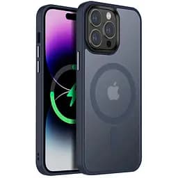 Чохол Ummi Colorful with MagSafe для Apple iPhone 12 Pro / 12 (6.1) Синій / Navy Blue