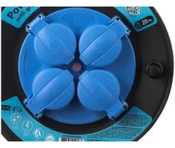 Сетевой удлинитель на катушке 2E CR4315 REEL 20м, 4xТипF, IP44, 16A - мініатюра 2
