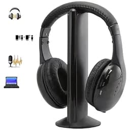 Беспроводные блютуз наушники Andowl QY-2001 на голову с микрофоном Bluetooth для компьютера и телефона