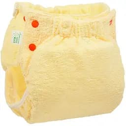 Подгузник трикотажный Эко Пупс Active Classic 5 (12-17 кг), с вкладышем Abso Maxi, желтый, 1 шт.