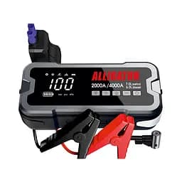 Бустер (пусковое устройство) Alligator Jump Starter 2000A/4000A 24000mAh с компрессором 10Bar(JS850)