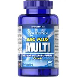 Вітаміни та мінерали Puritan's Pride ABC Plus Multi, 100 капсул