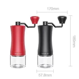 Кавомолка ручна Circle Joy Coffee Grinder (CJ-CF17) Black - мініатюра 7