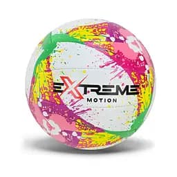 М'яч волейбольний Extreme VB41450Pink розмір №5, PVC 260 грам