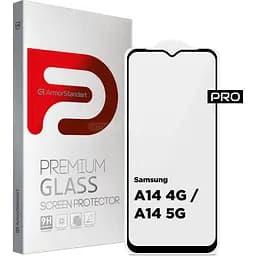 Захисне скло ArmorStandart Pro для Samsung Galaxy A14 4G/A14 5G Black (ARM66206) [82644]